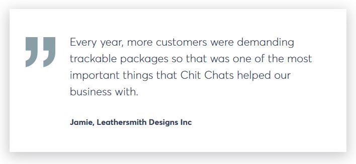 Quote from leather artisan and owner of Leathersmith Designs