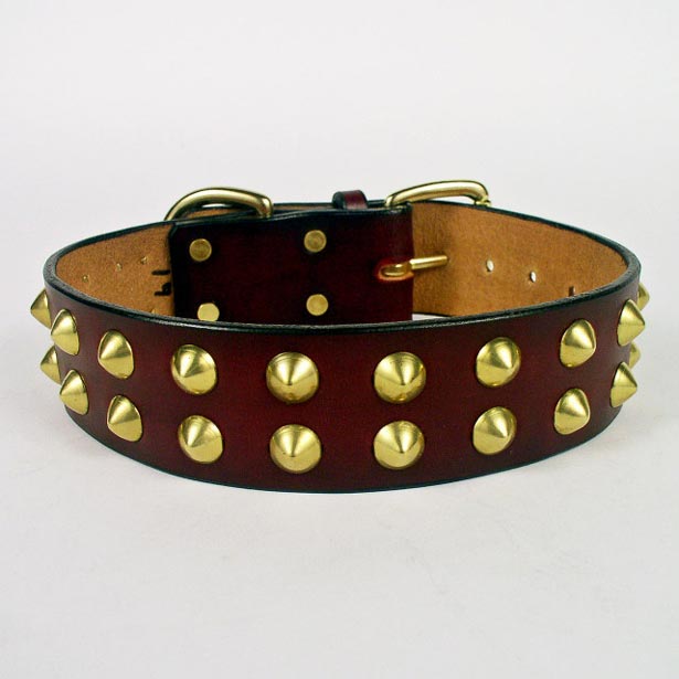 Armor Studded Belt Italian Leather