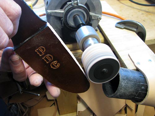 Leather Edge Finishing Kit with Edge Beveler Tool - Belt Making