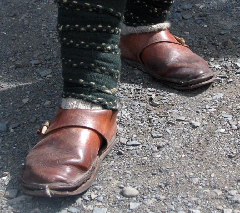 Viking footwear